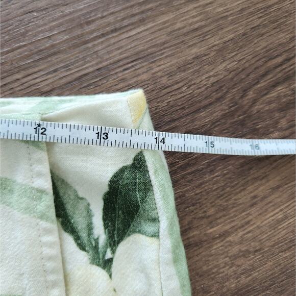 OSKLEN Revolve Linen Blend High Rise Floral Shorts 36 Resortwear Beach Vacation - Picture 4 of 7